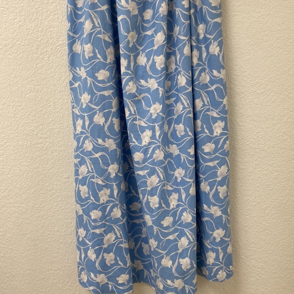A New Day Linen Blend cutest Maxi Summer Dress size women’s -L - Picture 4 of 16